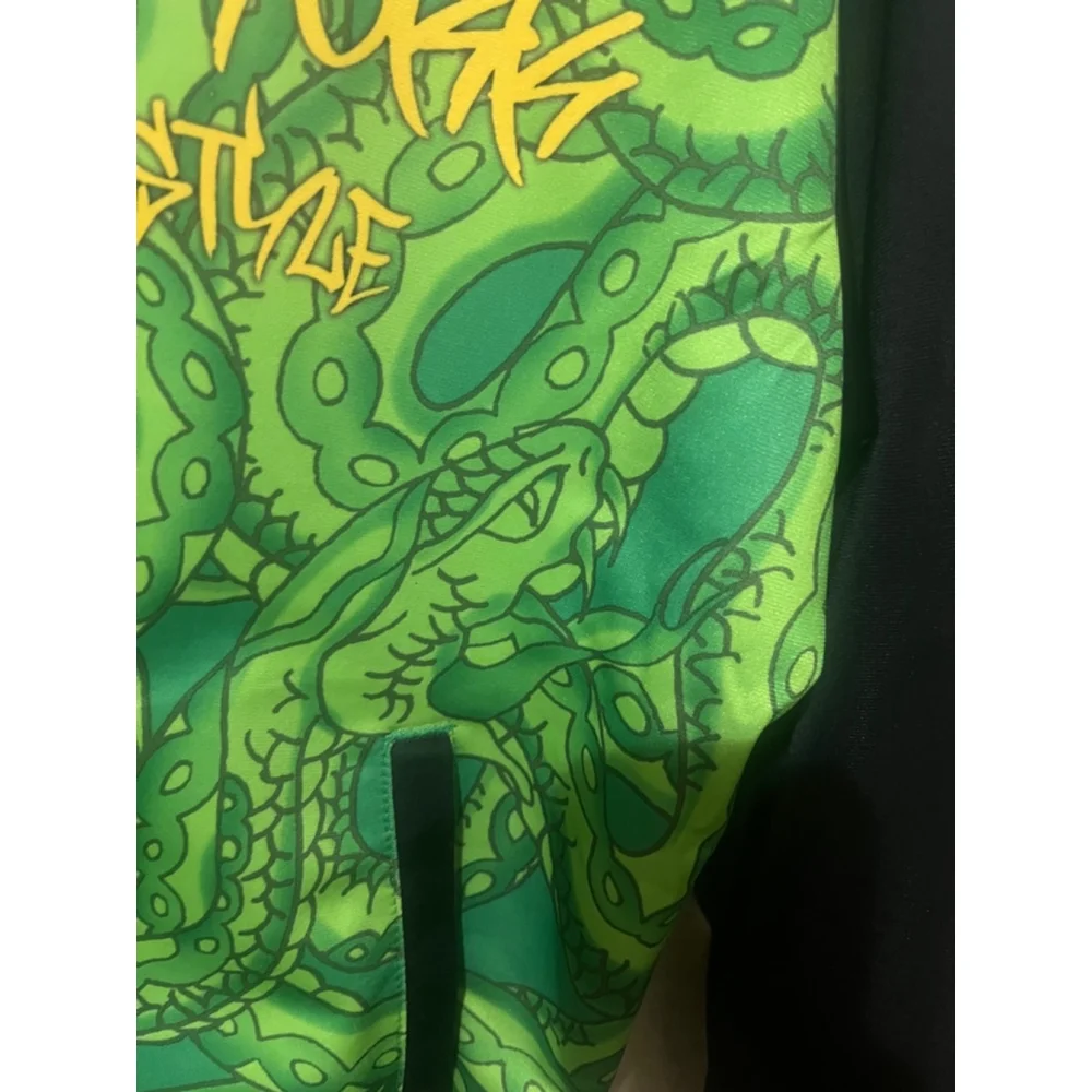 2000s All Over Graphic Tiger New York Ed Hardy by Christian Audigier Track Jacke - Picture 11 of 14